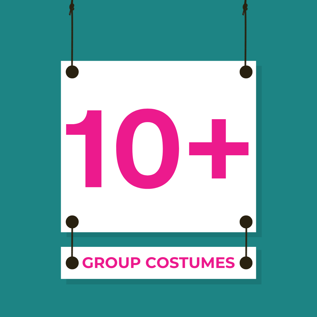 “Adieu” 43 Group costumes — 10 or more items
