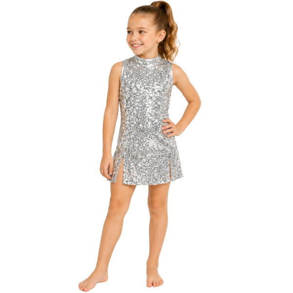 Burgundy Sequin Dress 4