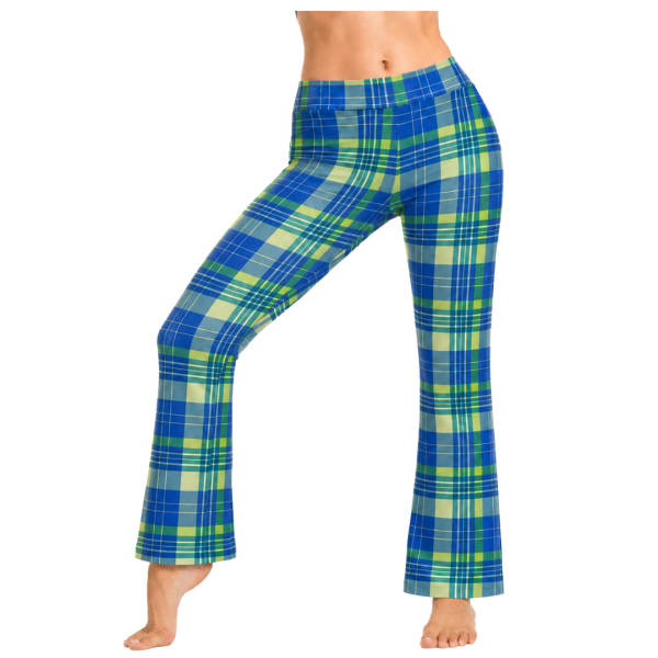 Flare Pants – Retro Plaid 4