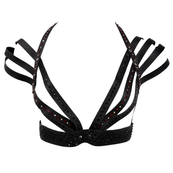 Rhinestoned Harness 4