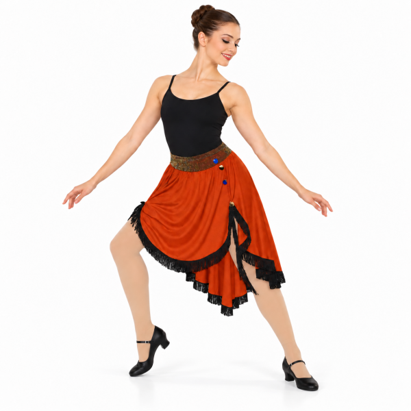 Rust Circle Skirt 4