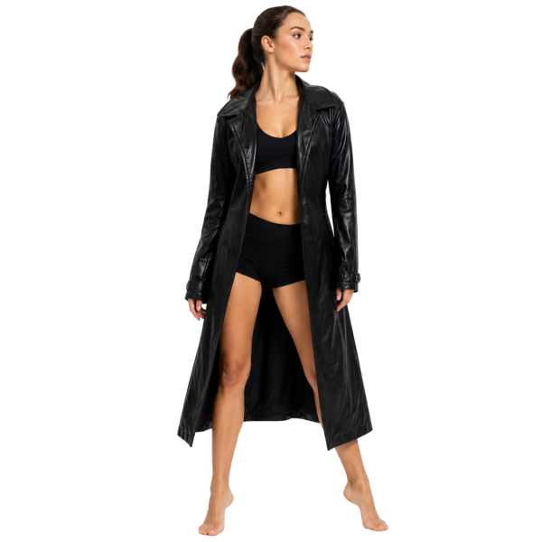 Black Trench Coat 4