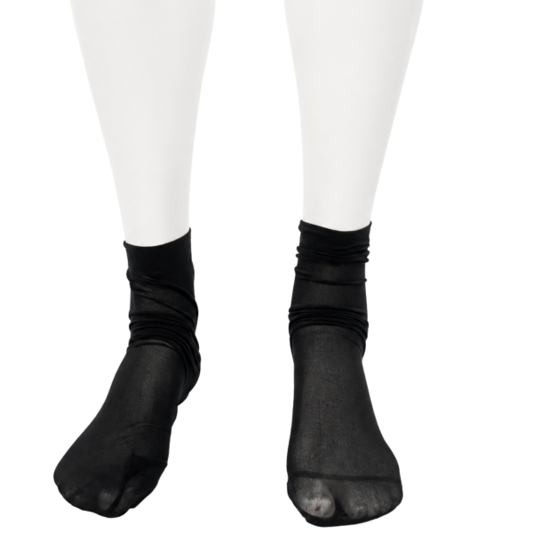 Black Nylon Socks 4