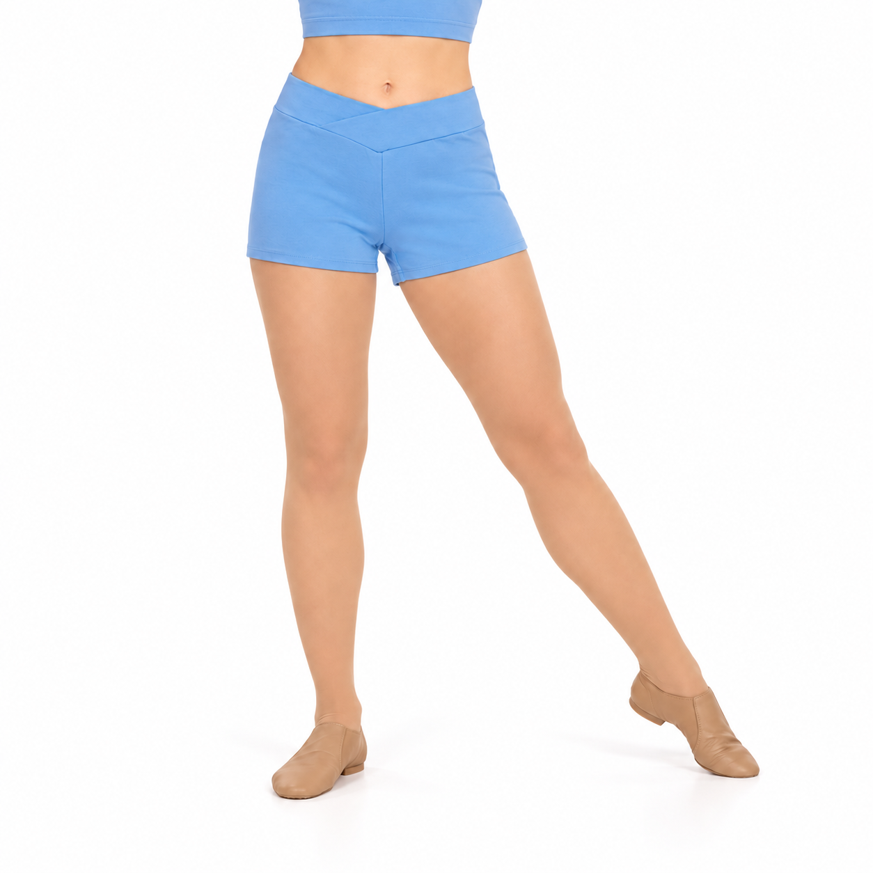 “Cotton Dance Shorts” – Light Blue 5 “Cotton Dance Shorts” – Light Blue 5