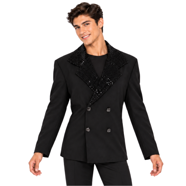 Suit Jacket – Black Sparkle 4