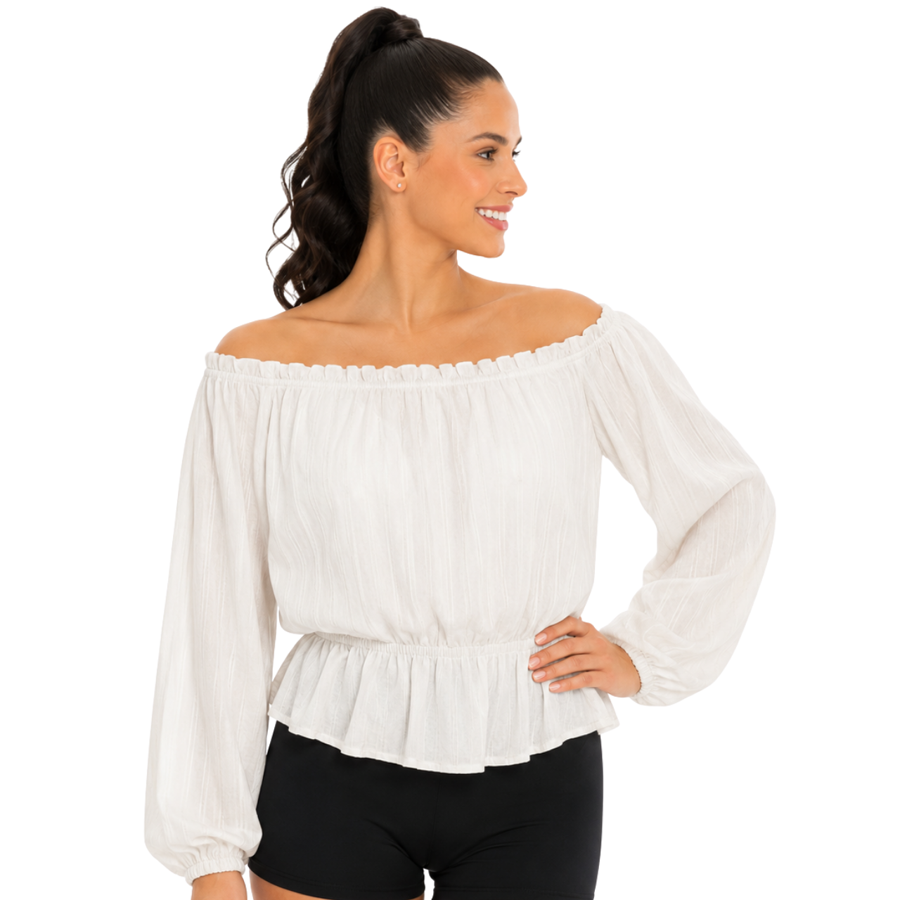 White Off The Shoulder Top 7 White Off The Shoulder Top 7