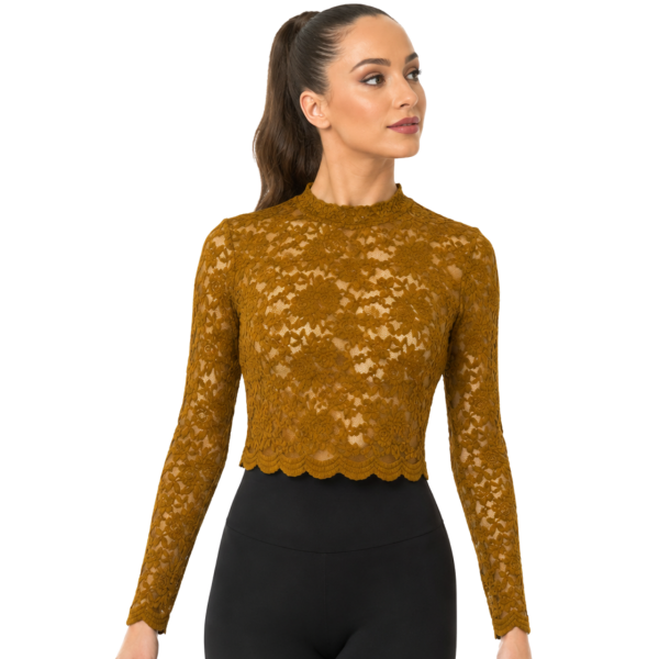 Long Sleeved Lace Top 4