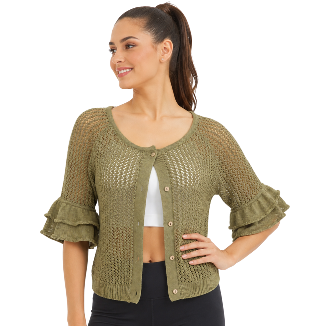 Chic Open-Knit Cardigan 6 Chic Open-Knit Cardigan 6