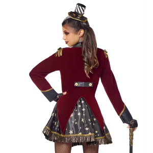 Regal Red Velvet Tailcoat 4
