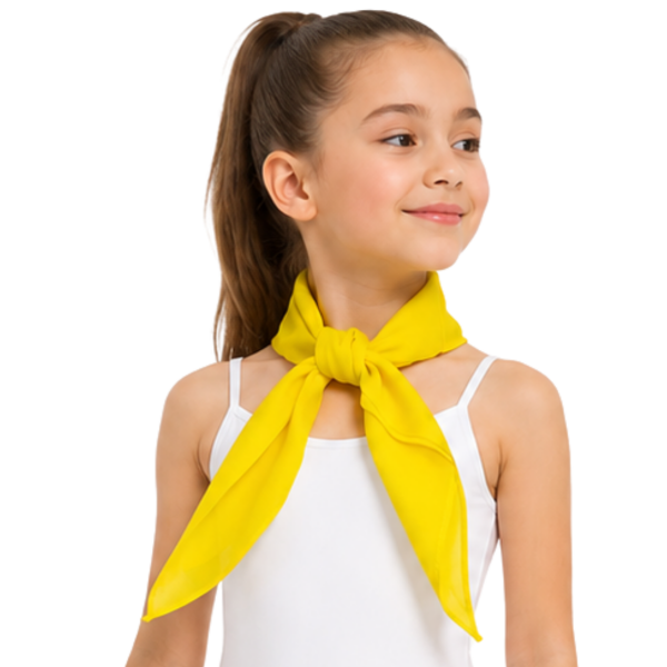 Bandana – Solid Yellow 3