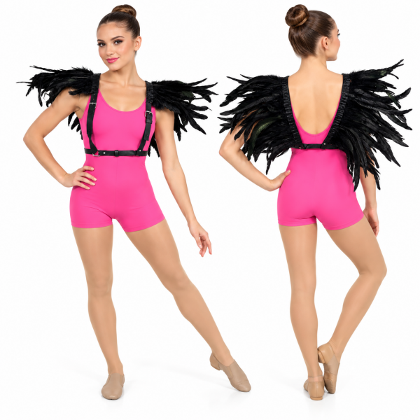 Black Feather Harness 3