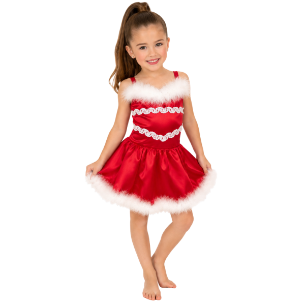 Holiday Sequin Trim Tutu Dress 3
