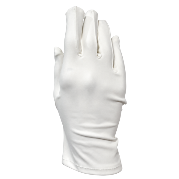 White Leotard with Mesh Accents 5