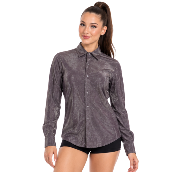Silver Sparkle Long Sleeve