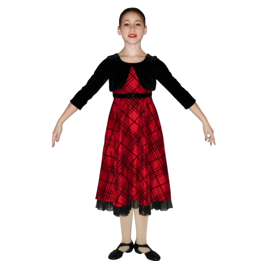 Plaid Holiday Dress 6 Plaid Holiday Dress 6