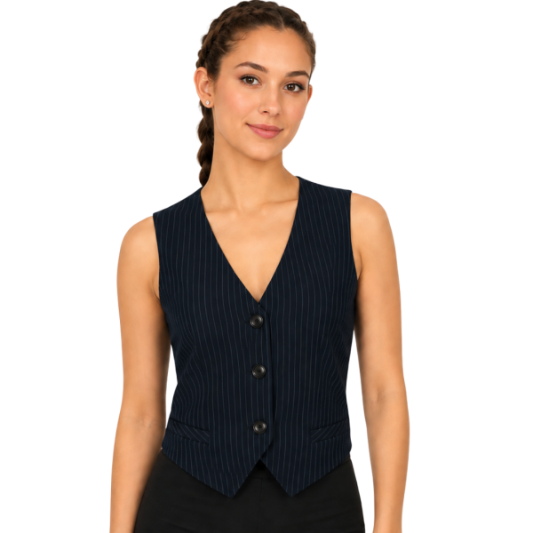 Pinstripe Tuxedo Vest 79