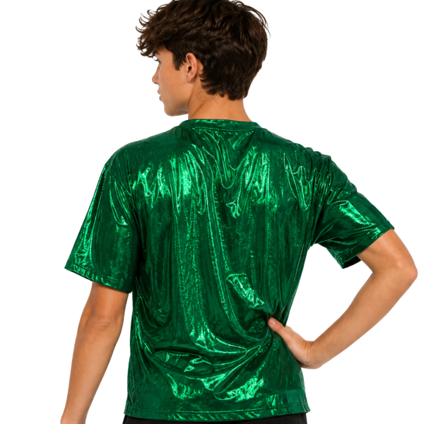Metallic Green T-Shirt 4