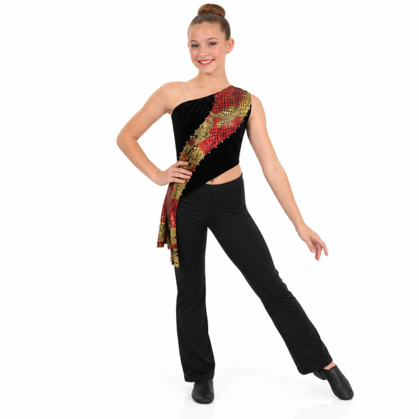 Black One Shoulder Tank 5