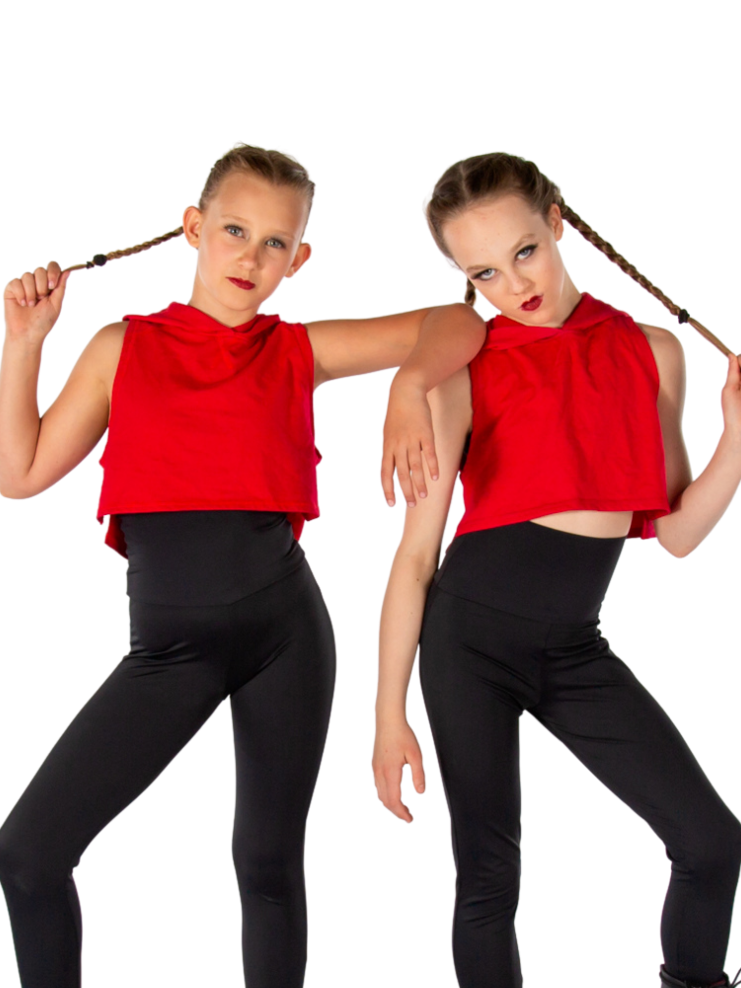 “Hooded Sleeveless Crop Top” 5 “Hooded Sleeveless Crop Top” 5