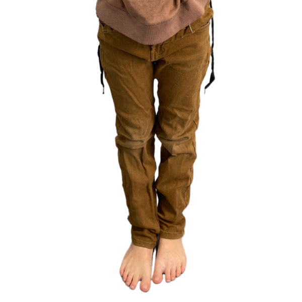Brown Denim Pants 4