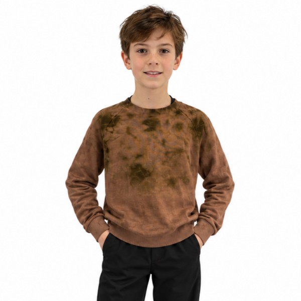 “Augustus Gloop” Chocolate Crewneck 100