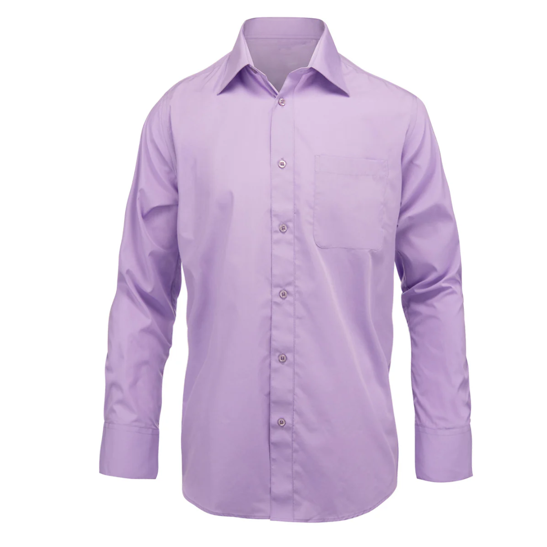 Button Up Dress Shirt – Mauve 4 Button Up Dress Shirt – Mauve 4