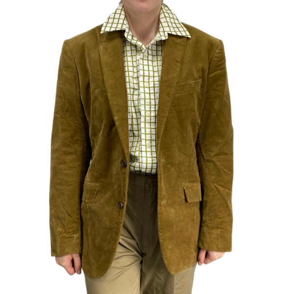 Suit Jacket – Dark Tan Corduroy 4
