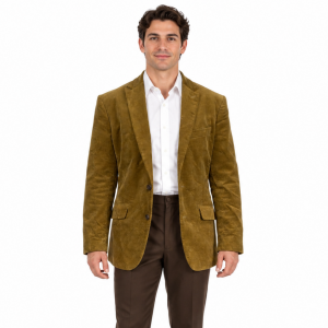 Suit Jacket – Dark Tan Corduroy 4