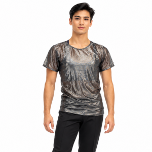 Silver Illusion Mesh Tee 4