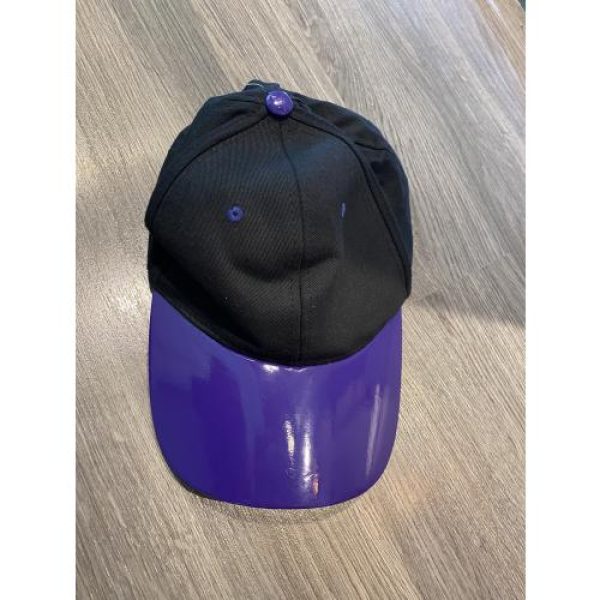 Black and Purple Ball Cap 4