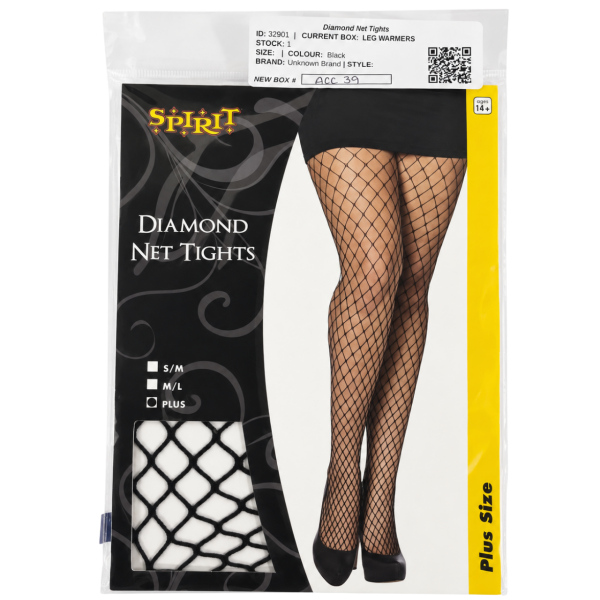 Diamond Net Tights 3