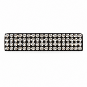 Black Rhinestone Hair Clip