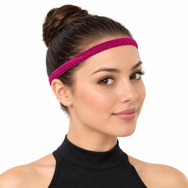 Metallic Pink Headband 3
