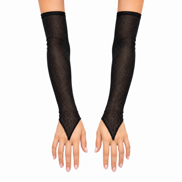 Sparkle Mesh Gloves 3