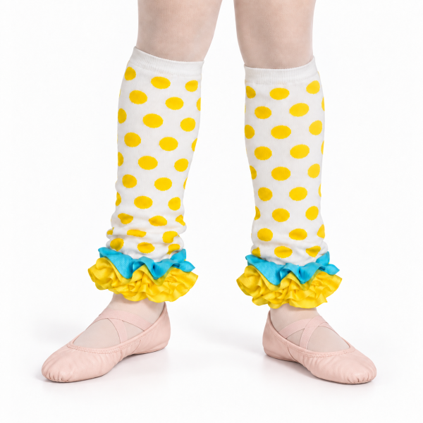 Polka Dot Leg Warmer – Pastel 3