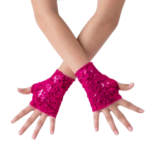 “Pound The Alarm” – Sequin Performance Mitts 3