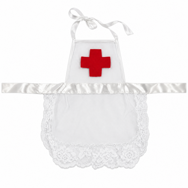 Lace Nurse Apron 3
