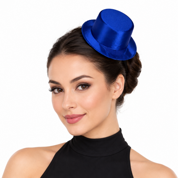 Satin Mini Hat Clips