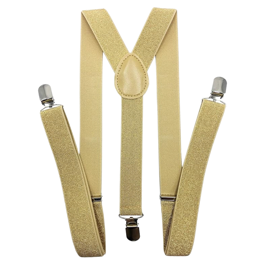 Suspenders – Gold Shimmer 6 Suspenders – Gold Shimmer 6