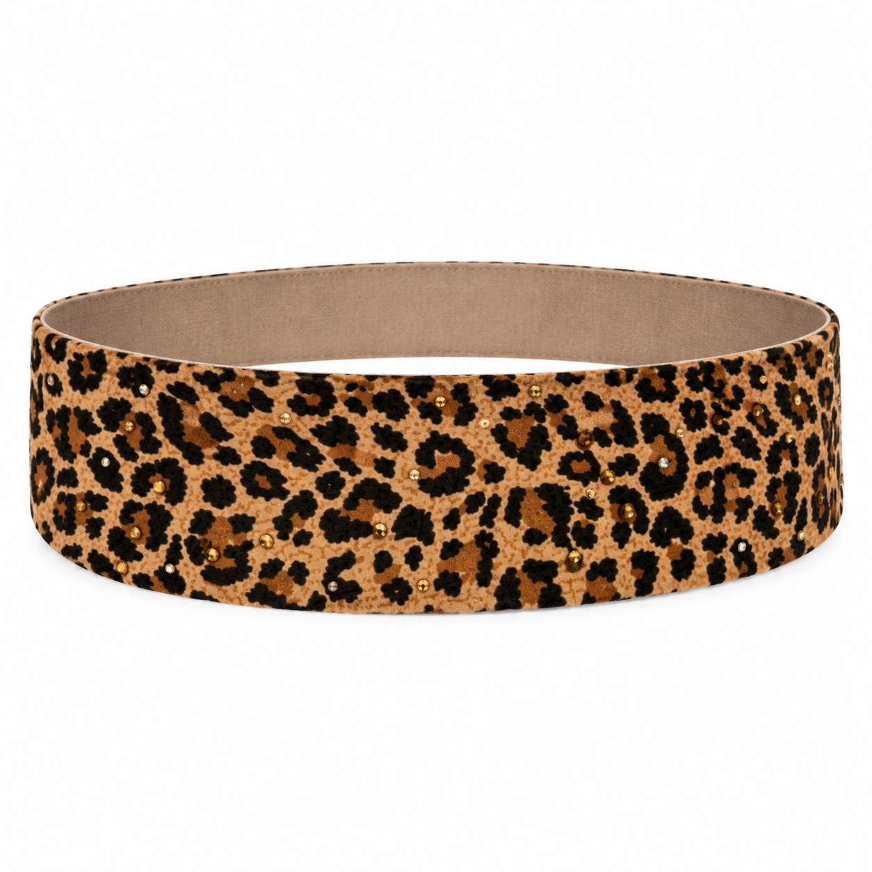 Rhinestoned Leopard Belt 5 Rhinestoned Leopard Belt 5