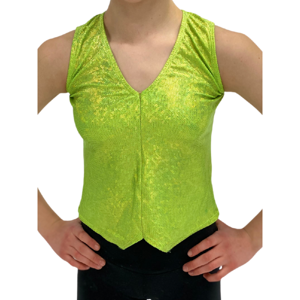 Green Metallic Tank 4