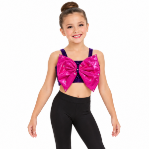 Pink Giant Bow Crop 4