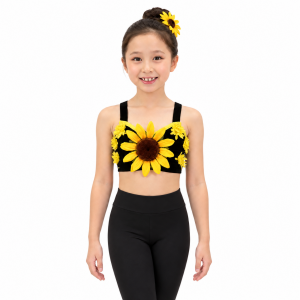 Sunflower Crop with Hair Clip 4