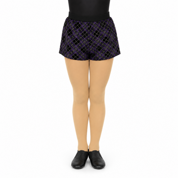 Shorts – Glitter Plaid 4