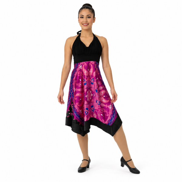 Paisley Halter Dress 4