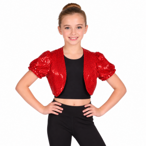 Red Sequin Jacket 4