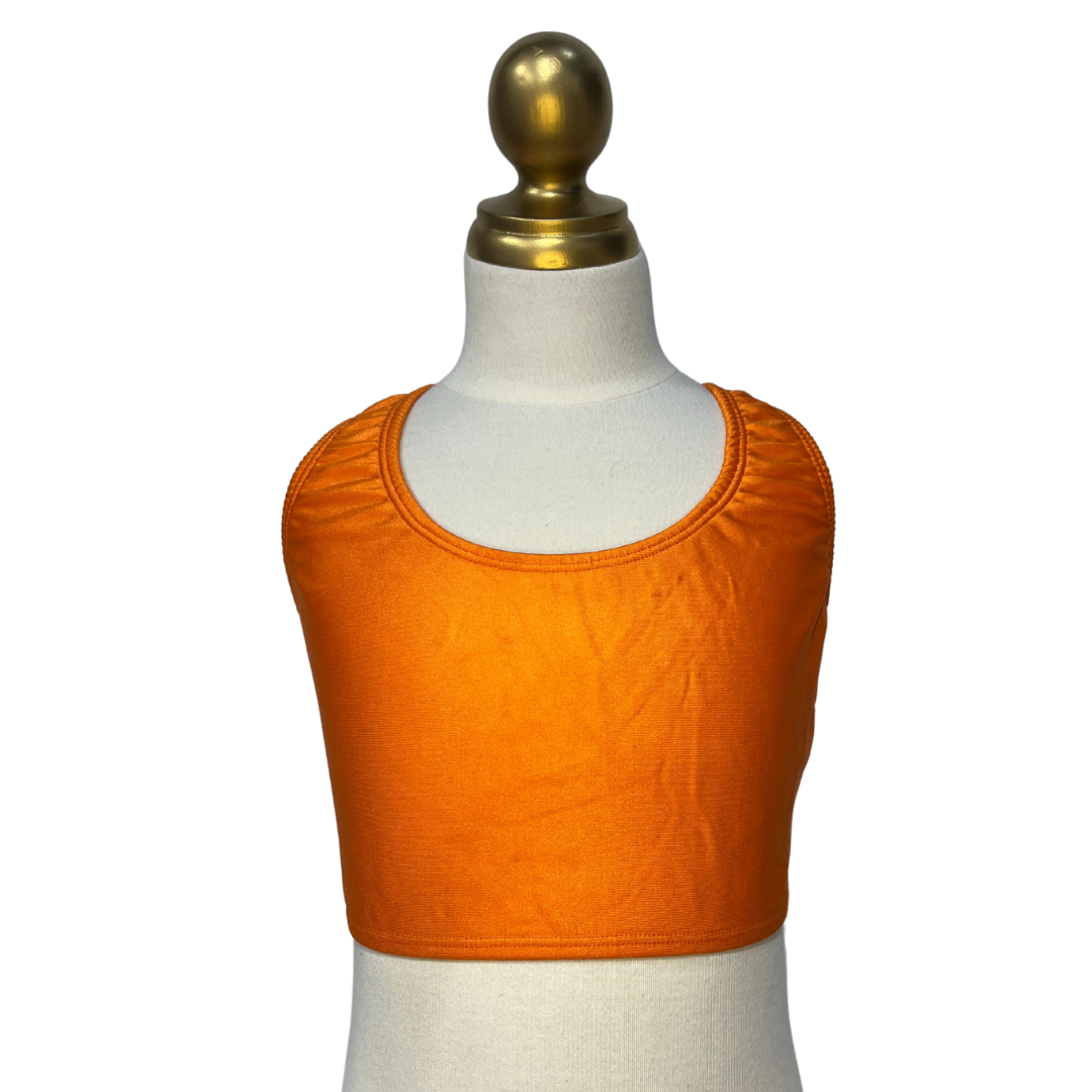 Orange Racer Back Bra Top 8 Orange Racer Back Bra Top 8