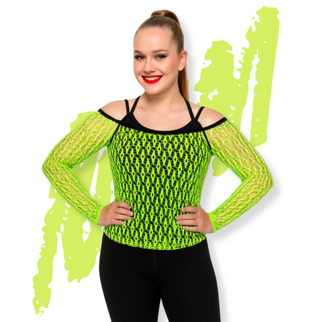 Lime Green Mesh Top 7 Lime Green Mesh Top 7