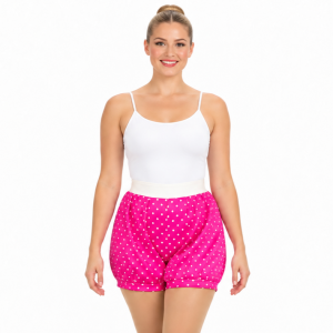Bloomer Shorts – Pink Polka Dot 4