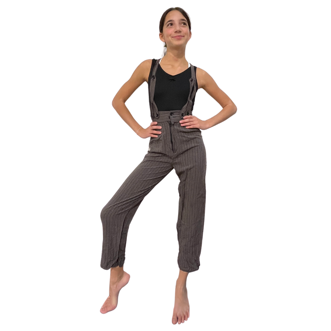 Brown Pinstriped Pants 7 Brown Pinstriped Pants 7